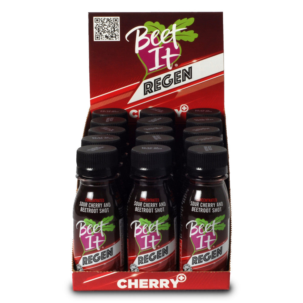 Regen Cherry+ – Shot de Cereza Ácida para la Recuperación tras Entrenamiento y Competición