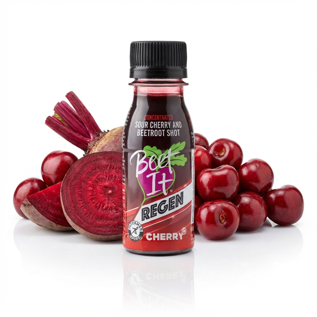 Regen Cherry+ – Shot de Cereza Ácida para la Recuperación tras Entrenamiento y Competición