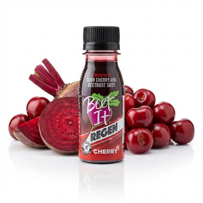 Regen Cherry+ – Shot de Cereza Ácida para la Recuperación tras Entrenamiento y Competición